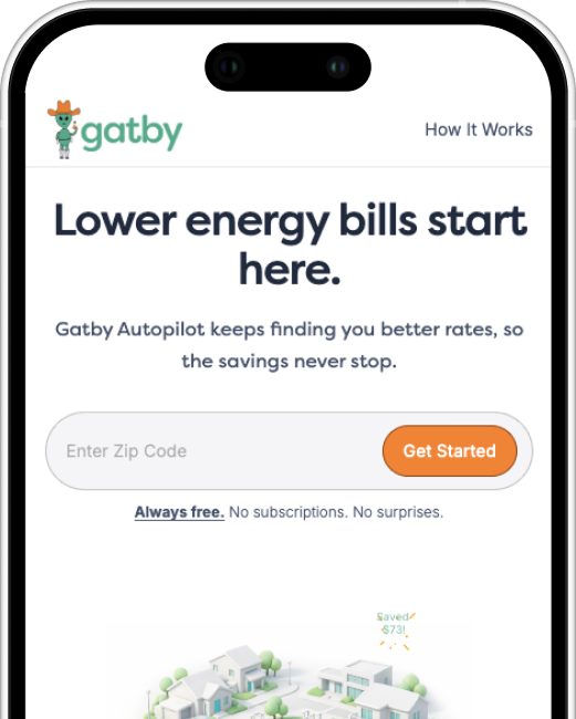 Step 1: Enter your zip code
