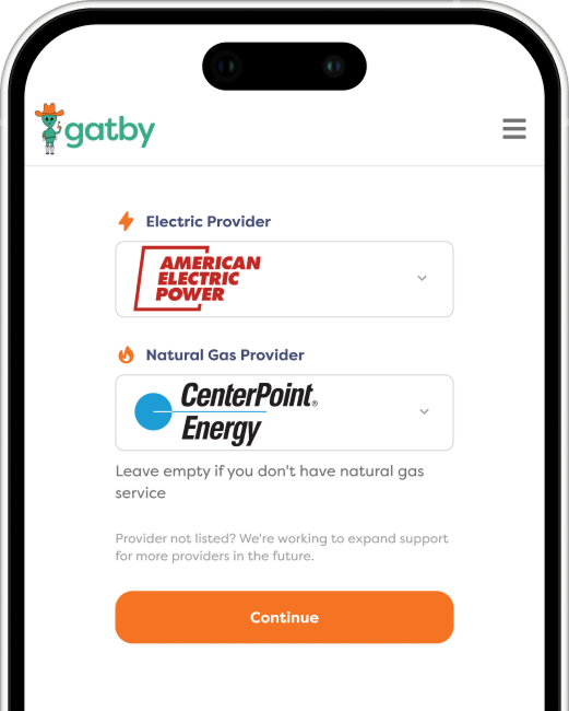 Step 2: Link your utility account